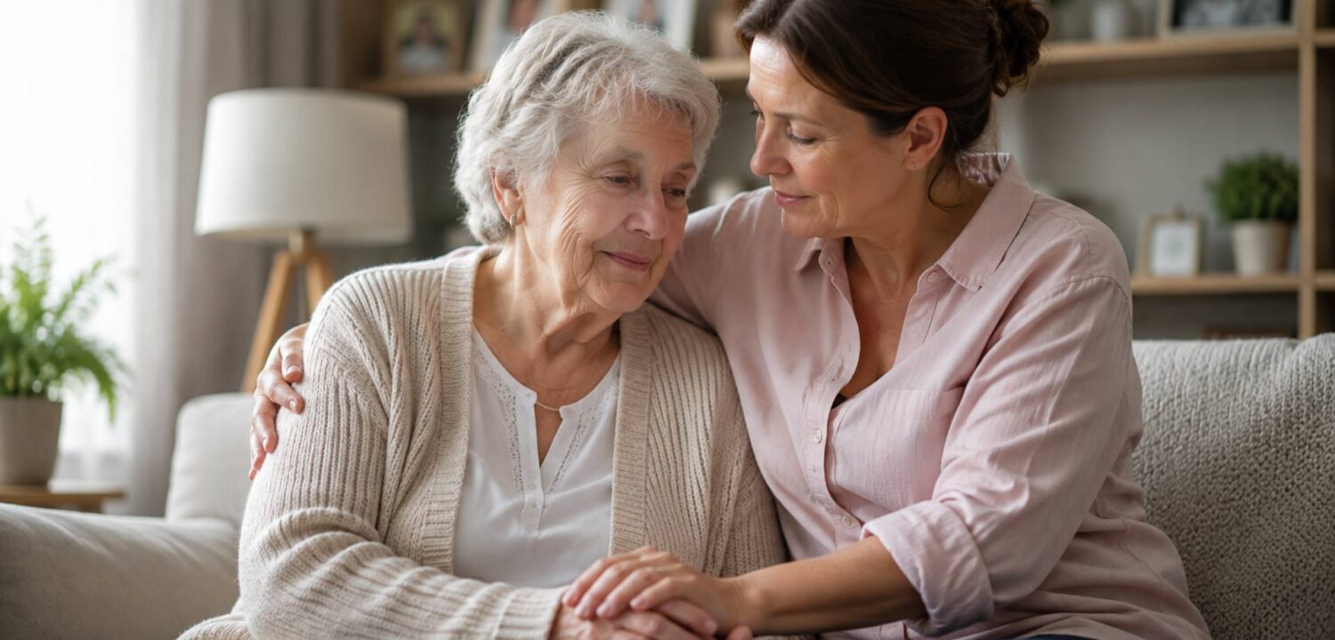 caring for a parent with dementia